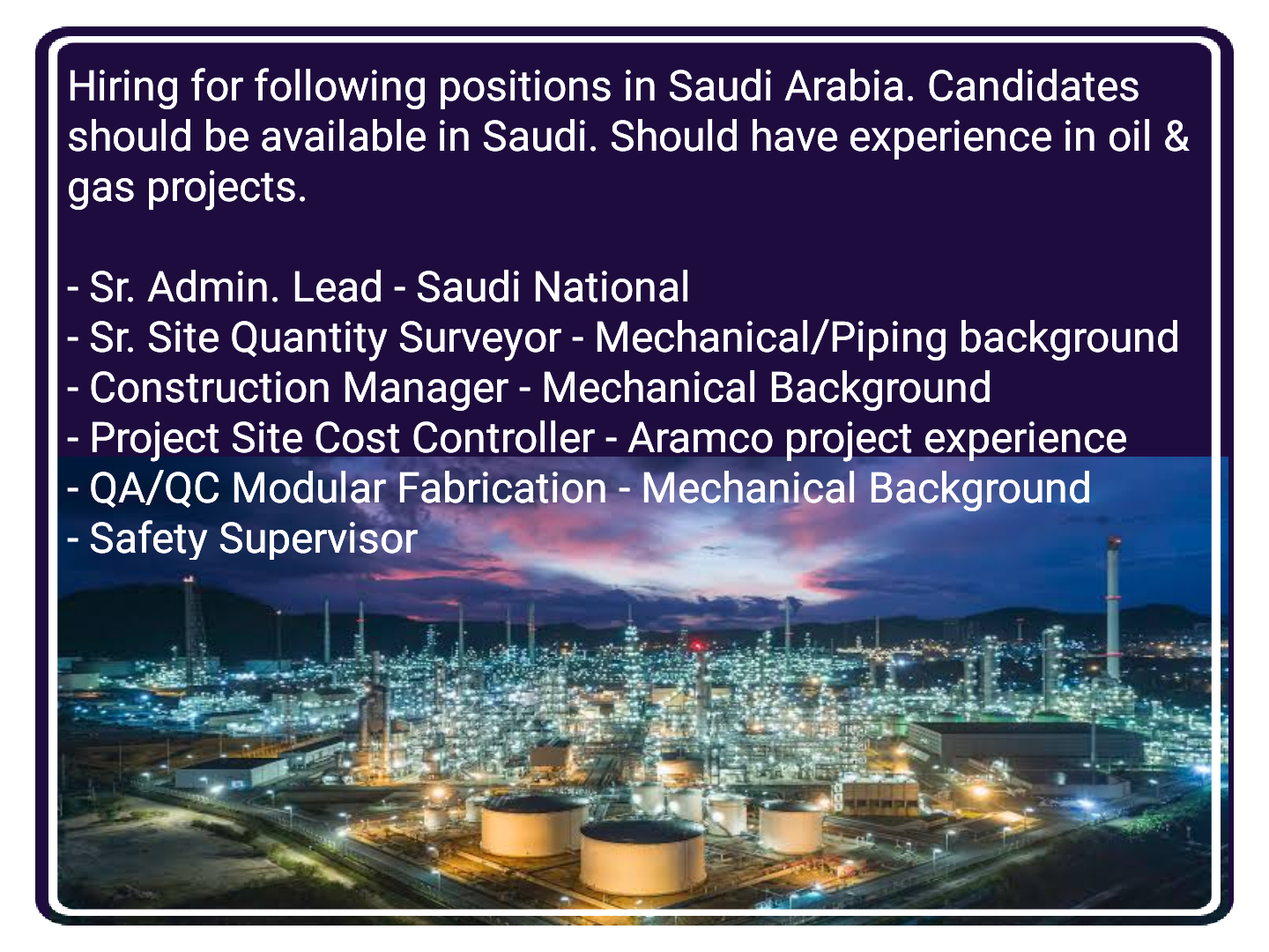 Oil&Gas Jobs
