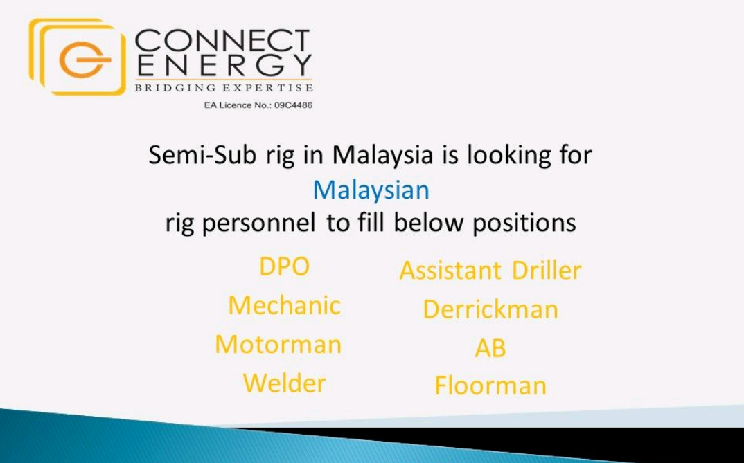 Drilling Crew Jobs, Malaysia