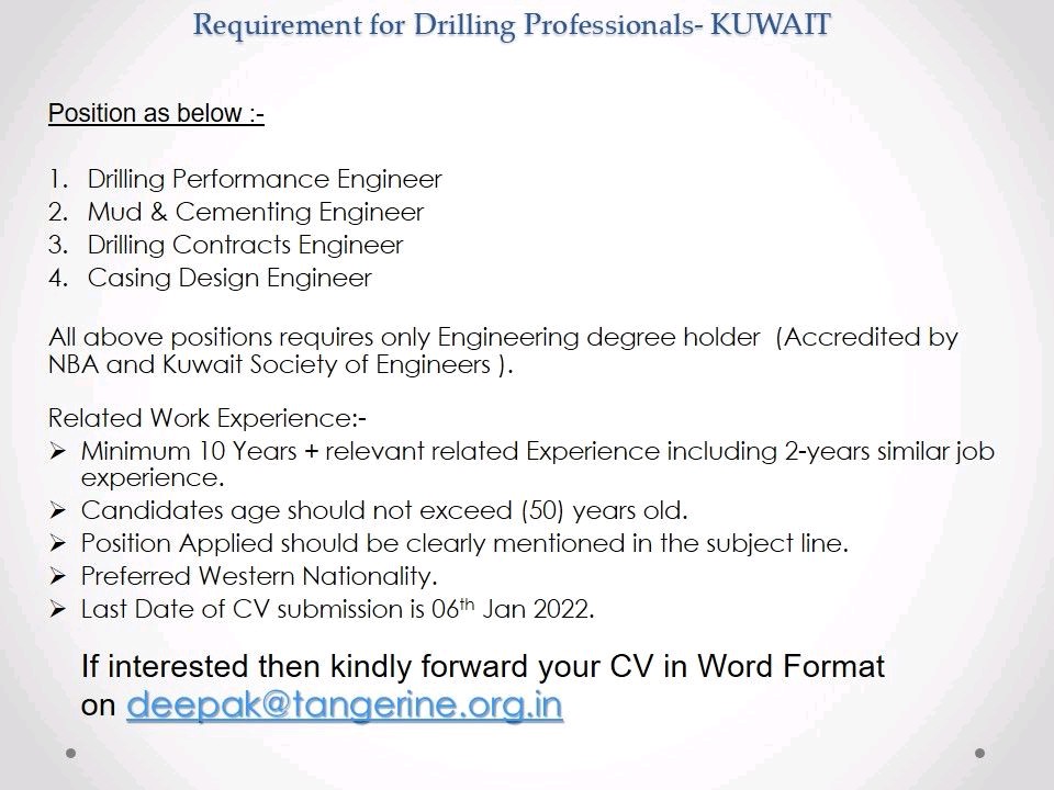 Drilling Professionals Jobs