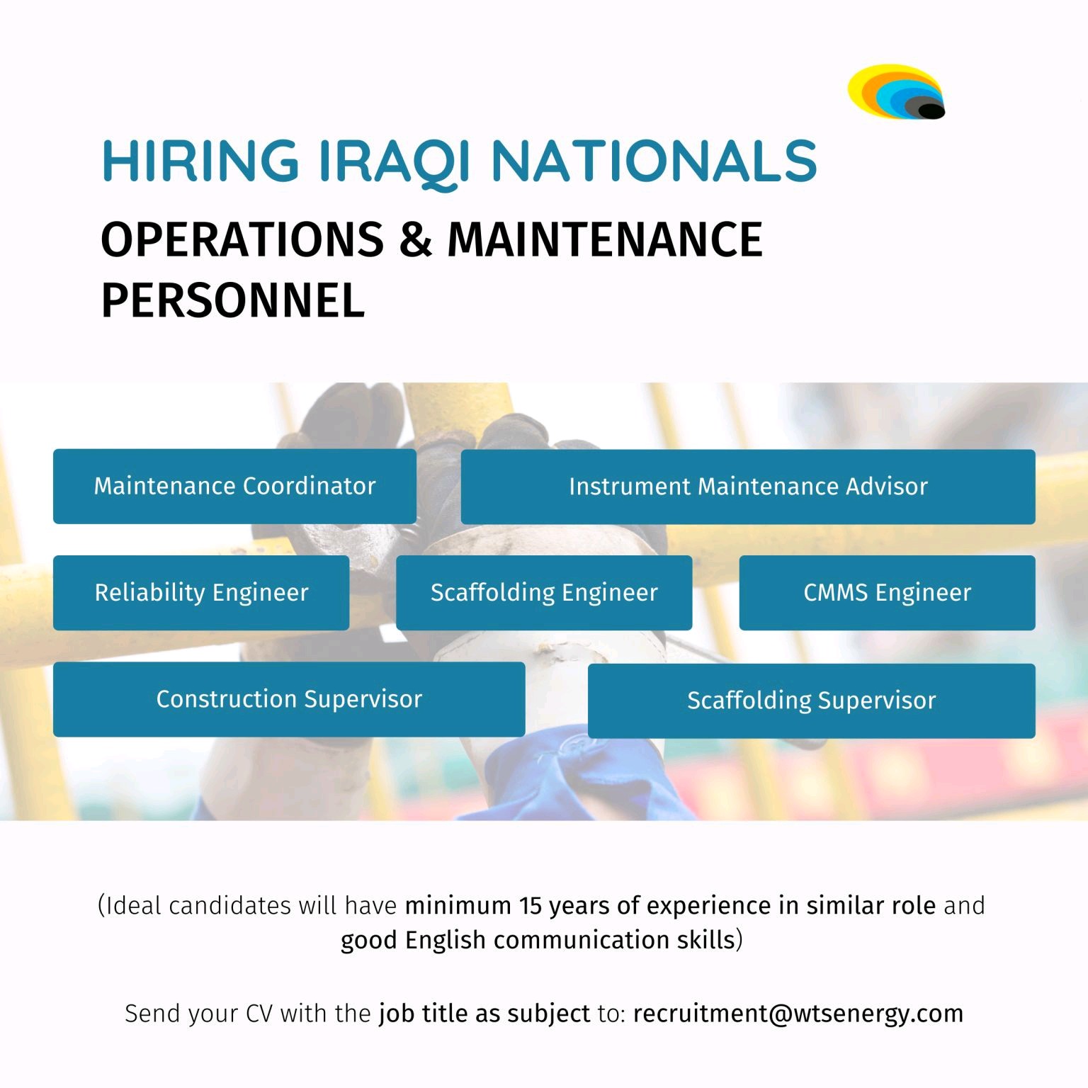 Operations and Maintenance Jobs
