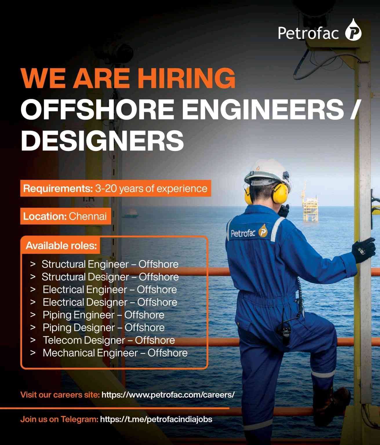 Designer & Engineer Jobs Offshore Division