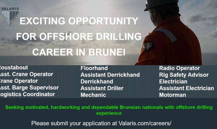 Offshore Job Opportunities, Brunei