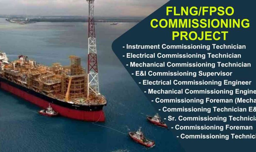FLNG/FPSO Commissioning Project Jobs