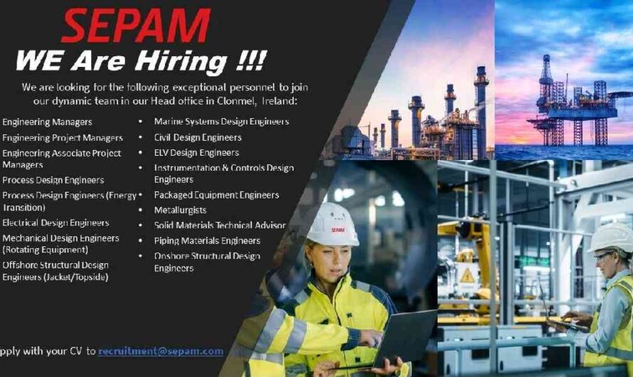 Process, Electrical, Piping, Civil & Instrumentation Design Engineers Jobs