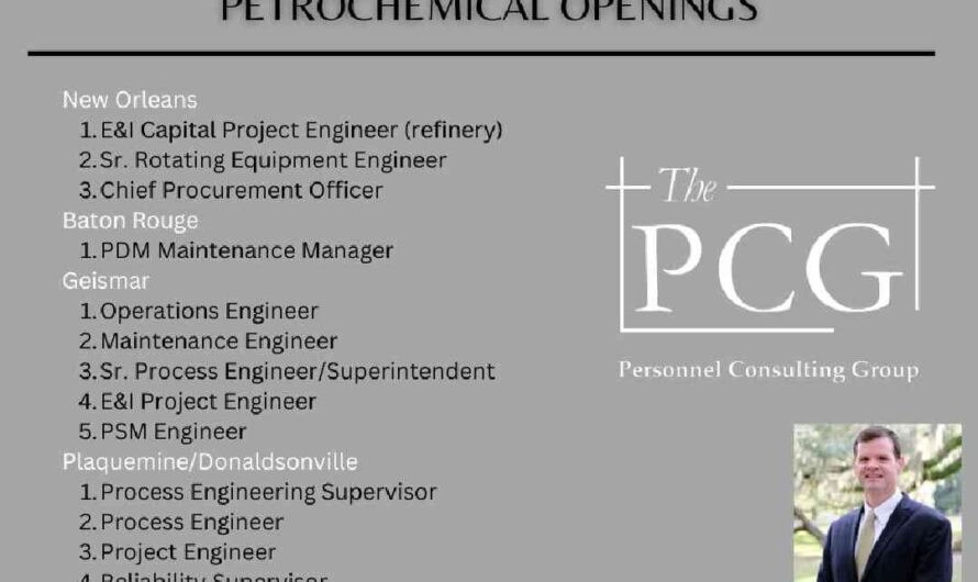Electrical, Instrument, Process, Project and Rotating Equipment Engineer Jobs