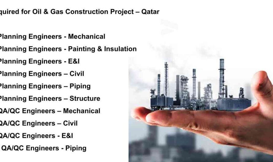 Oil and Gas Construction Jobs