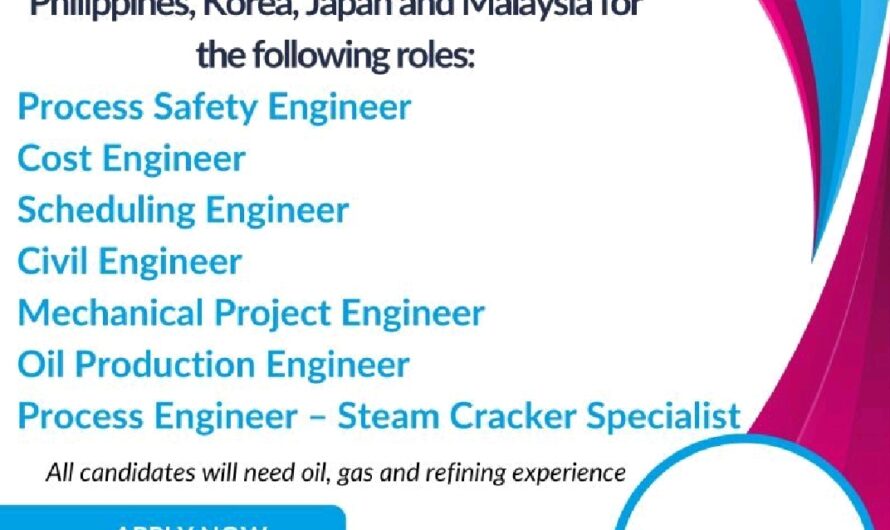 Multiple Oil, Gas and Refining Engineer Jobs