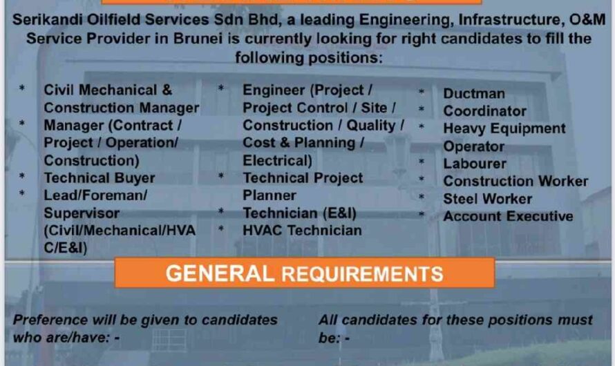 Electrical, Mechanical, HVAC, Civil and Construction Engineer Jobs