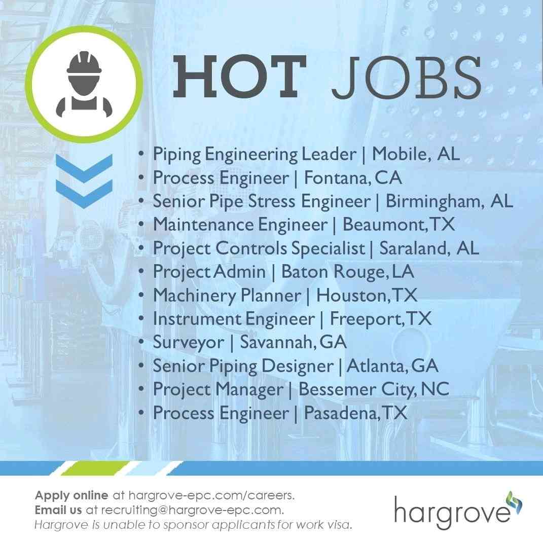 Piping Process Project and Instrument Engineer Jobs The Time