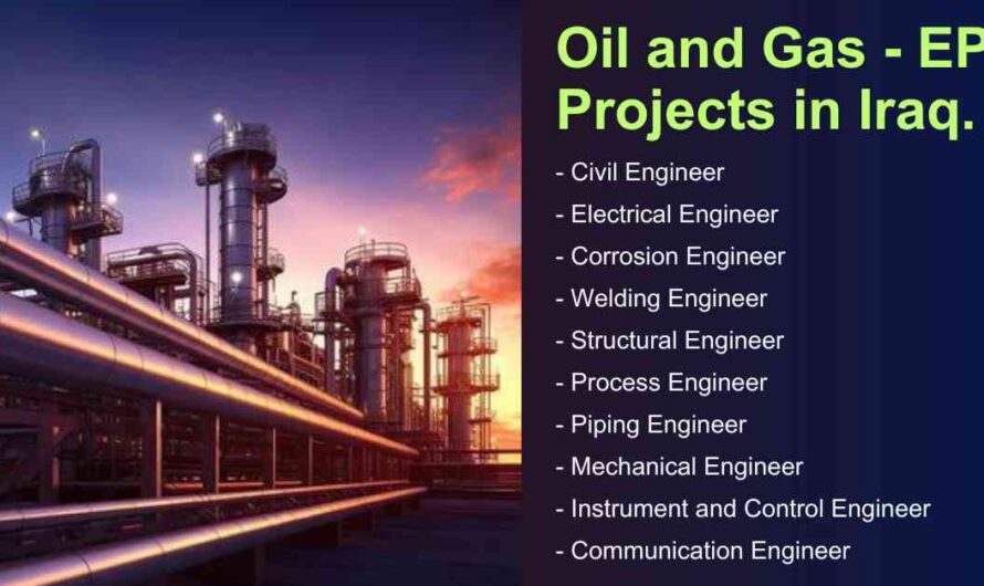 Electrical, Mechanical, Instrument, Piping, Process and Welding Engineer Jobs