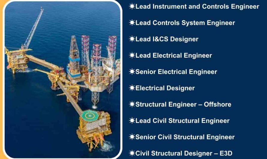 Lead Instrument, Electrical, Civil and Structural Engineer Jobs