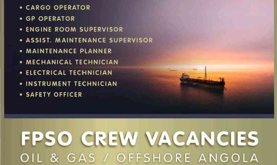 FPSO Crew Vacancies