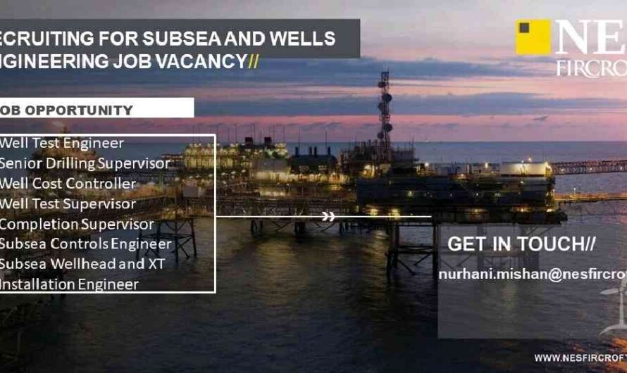 Subsea and Wells Engineering Jobs