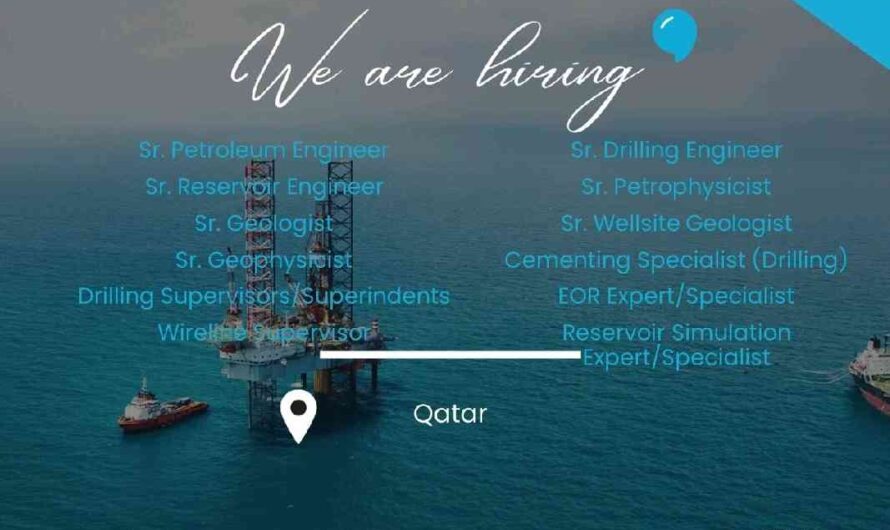 Job Offers – Drilling and Geosciences, Qatar